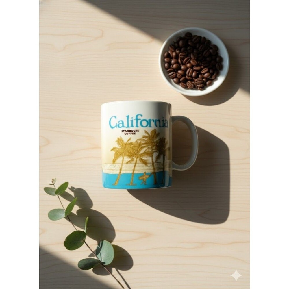 ☕ Starbucks California Collector Series Mug – 2009 – 16 oz